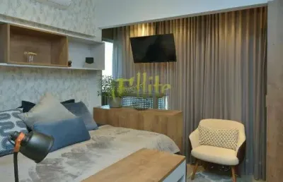 Studio mobiliado para locação em pinheiros, são paulo!