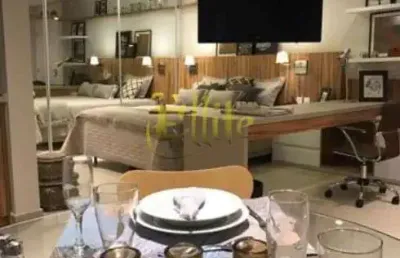 Apartamento com 01 dormitório totalmente mobiliado para locação no campo belo, são paulo!
