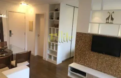 Apartamento para locação na vila nova conceição, prédio alto padrão totalmente mobiliado, próximo ao parque ibirapuera!
