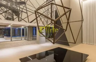 Flat para alugar alto padrão em pinheiros, totalmente mobiliado com serviços, fácil acesso a marginal pinheiros!