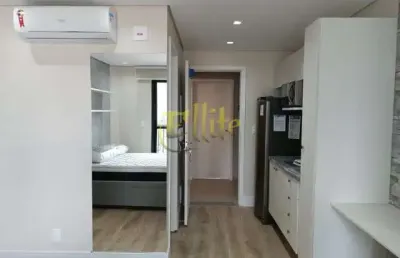 Apto studio para alugar em pinheiros, totalmente mobiliado, empreendimento recém  entregue ao lado do metrô!