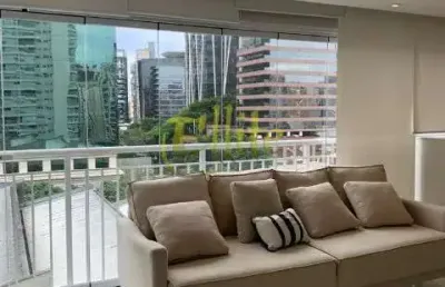 Apartamento de 01 dormitório para locação na região do itaim bibi em são paulo!
