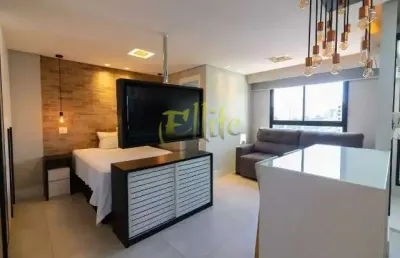 Apartamento mobiliado para locação no bairro cidade monções, são paulo!