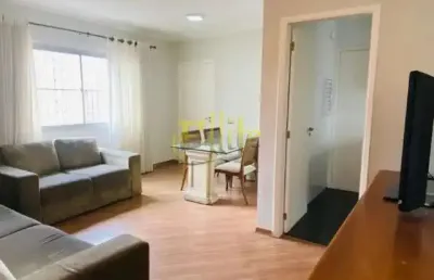 Apartamento semi mobiliado para locação no bairro vila olímpia, são paulo!