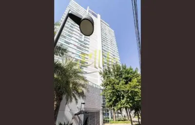 Apartamento mobiliado com 01 dormitório para locação na região do brooklin em são paulo, próximo à estação campo belo!