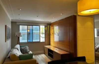 Apartamento semi mobiliado com 02 dormitórios para locação no bairro vila nova conceição em são paulo!