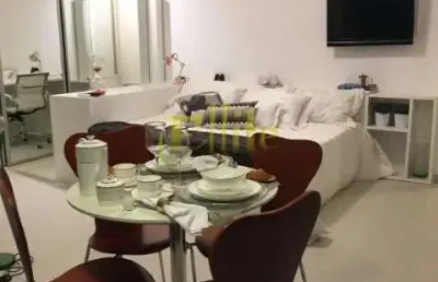 Apartamento mobiliado com 01 dormitório para locação no campo belo, são paulo!