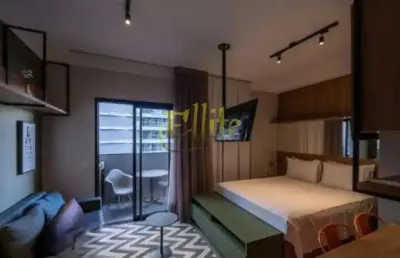 Apartamento mobiliado para locação em pinheiros, são paulo!