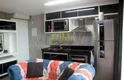 Apartamento para locação no brooklin paulista, são paulo-sp: 1 quarto, 1 sala, 1 banheiro, 1 vaga, 40m² - imperdível!