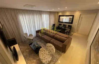 Apartamento de luxo para locação e venda na vila gertrudes, com vista privilegiada para a entrada principal do morumbi shopping!