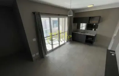 Apartamento semi mobiliado com 01 dormitório para locação e venda na região do brooklin em são paulo!