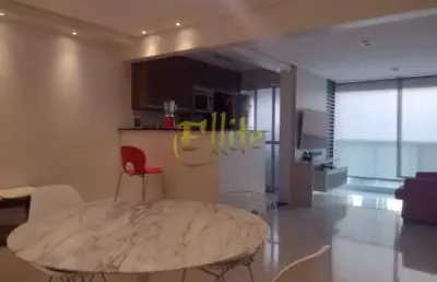 Apartamento de 02 dormitórios mobiliado para venda na região do brooklin em são paulo, próxima a estação morumbi!