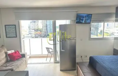 Apartamento mobiliado para locação na chácara santo antônio, são paulo!