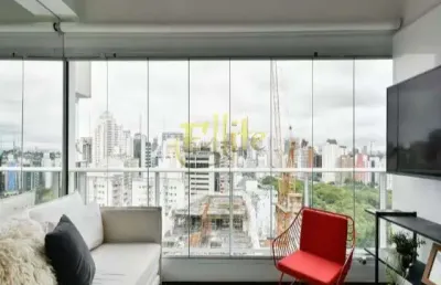 Flat para locação e venda de alto padrão na consolação, mobiliado completo. próximo da faculdade mackenzie e colégio anglo!