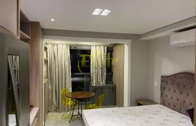 Apartamento para locação em são paulo-sp, santo amaro: 1 quarto, 1 banheiro, 25m² de área.