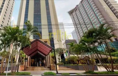 Flat para locação no brooklin, totalmente mobiliado com serviços, próximo da estação berrini!