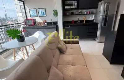 Apartamento mobiliado com 01 dormitório para locação no campo belo, são paulo!
