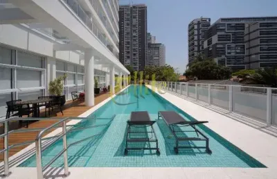 Apartamento mobiliado para locação na região do brooklin em são paulo!