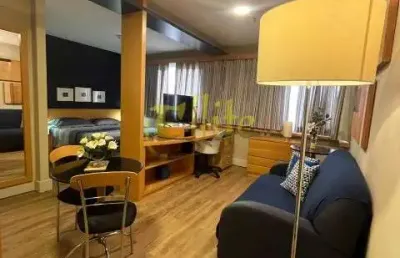 Flat para alugar no jardins totalmente mobiliado com serviços, ao lado do jardim pamplona shopping!