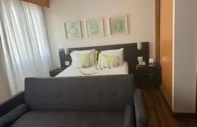 Flat para alugar na vila olímpia totalmente mobiliado com serviços, à poucos metros da faculdade insper!