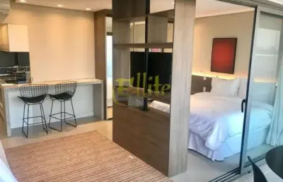 Flat para alugar alto padrão em pinheiros, totalmente mobiliado com serviços, fácil acesso a marginal pinheiros!