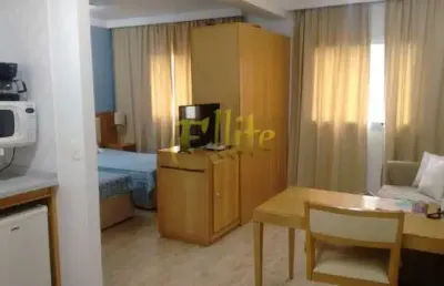 Flat para locação e venda em pinheiros, totalmente mobiliado com serviços, próximo ao hospital das clinicas!
