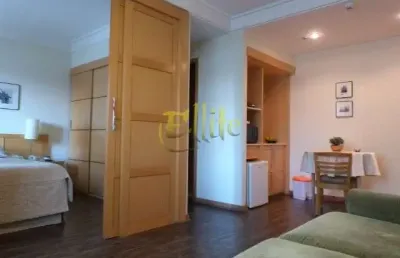 Flat para locação na vila clementino, totalmente mobiliado com serviços! próximo da estações hospital sp e aacd!