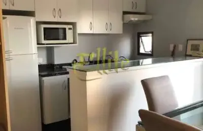 Flat à venda em moema, totalmente mobiliado com serviços. excelente localização ao lado da estação linha lilas moema!