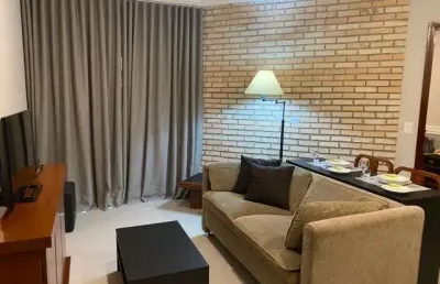 Flat mobiliado para locação no itaim bibi, são paulo!