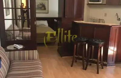 Flat para venda e locação em higienopolis, totalmente mobiliado com serviços, 50 mts da faculdade faap!