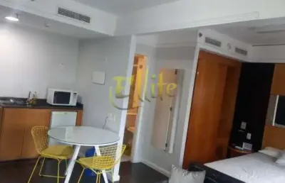 Flat de luxo em moema, são paulo-sp: 1 quarto, 1 sala, 1 banheiro, 1 vaga de garagem, 32,00 m² de área. venda ou locação!