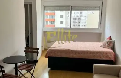 Flat para locação com 01 dormitório na região da consolação em são paulo!