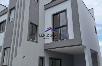 Sobrado 3 quartos 4 banheiros a venda no bairro novo mundo curitiba pr