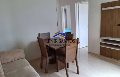 Apartamento 2 quartos mobiliado para locação no bairro sitio cercado