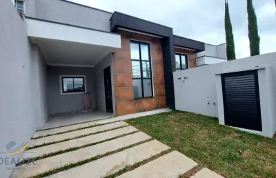 Casa com 3 quartos à venda na rua francisco toczek, afonso pena, são josé dos pinhais, 102 m2 por r$ 699.000