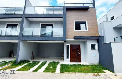 Casa com 3 quartos à venda na rua barão do cerro azul, centro, são josé dos pinhais, 189 m2 por r$ 1.180.000