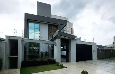 Casa com 6 quartos à venda na rua alcídio viana, centro, são josé dos pinhais, 430 m2 por r$ 4.500.000