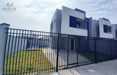 Casa com 3 quartos à venda na rua aníbal silva, afonso pena, são josé dos pinhais, 122 m2 por r$ 799.000