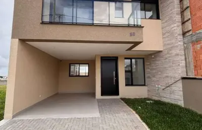 Casa com 3 quartos à venda na rua manoel martins, 905, costeira, são josé dos pinhais, 140 m2 por r$ 829.000