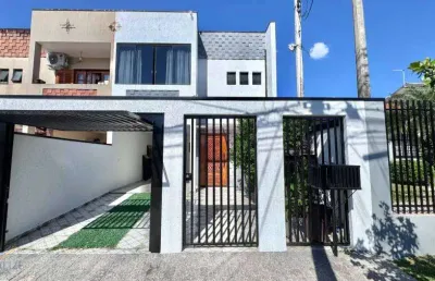 Casa com 4 quartos à venda na avenida gonzales pecotche, 750, aristocrata, são josé dos pinhais, 143 m2 por r$ 789.000