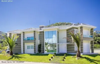Casa em condomínio fechado à venda na avenida marcio ferreira de mello e silva, balneário santa clara, itajaí, 600 m2 por r$ 4.900.000