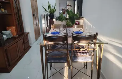 Apartamento alto padrão à venda, vila caiçara, praia grande, sp