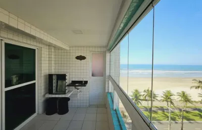 Apartamento à venda, bairro real, com vista mar, praia grande,sp