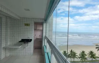 Apartamento novo, 2 dormitórios - vista permanente para o mar!
