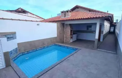 Casa a venda com piscina, bairro rea, praia grande, sp