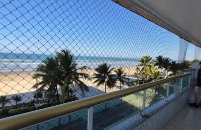 Apto para locação com 3 dormitórios, na vila caiçara - frente mar!