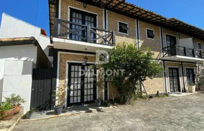 Peró - cabo frio - casa duplex com 3 quartos em condomínio com piscina