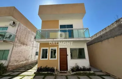 Jardim peró  - cabo frio/rj - casa com 3 dormitórios à venda, 80 m² por r$ 320.000