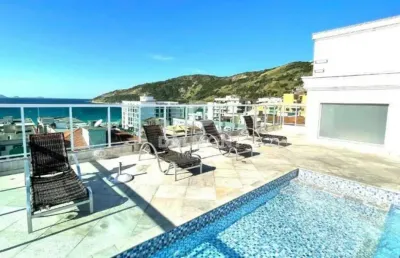 Prainha - arraial do cabo/rj - apartamento com 3 dormitórios à venda, 100 m² por r$ 550.000