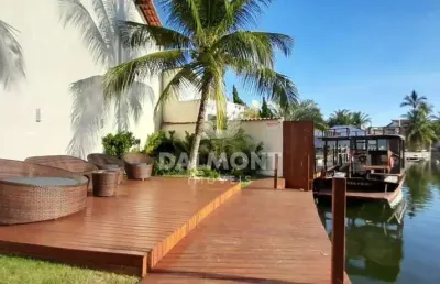Ogiva - cabo frio/rj - casa duplex com 2 suítes em condomínio com área de lazer e vista para o canal